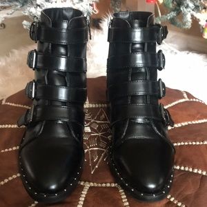 Black booties. New without tags.